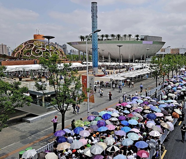 Bei der Expo in Shanghai 2010 war Freiburg auch schon vertreten.   | Foto:  AFP