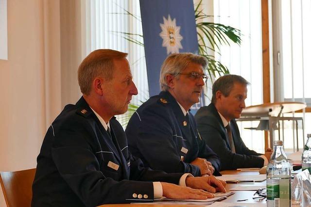 Polizeipräsidium Offenburg verzeichnet leicht rückgängige Kriminalitätszahlen