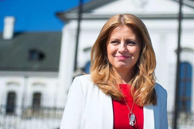 Umweltaktivistin Zuzana Caputova wird slowakische Präsidentin