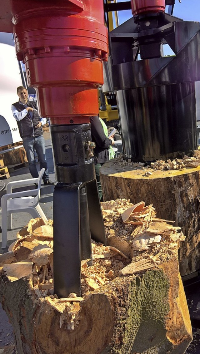 Alle Facetten der Holzbearbeitung sind...en Fachmessen ergnzen sich prchtig.   | Foto: Winfried Kninger