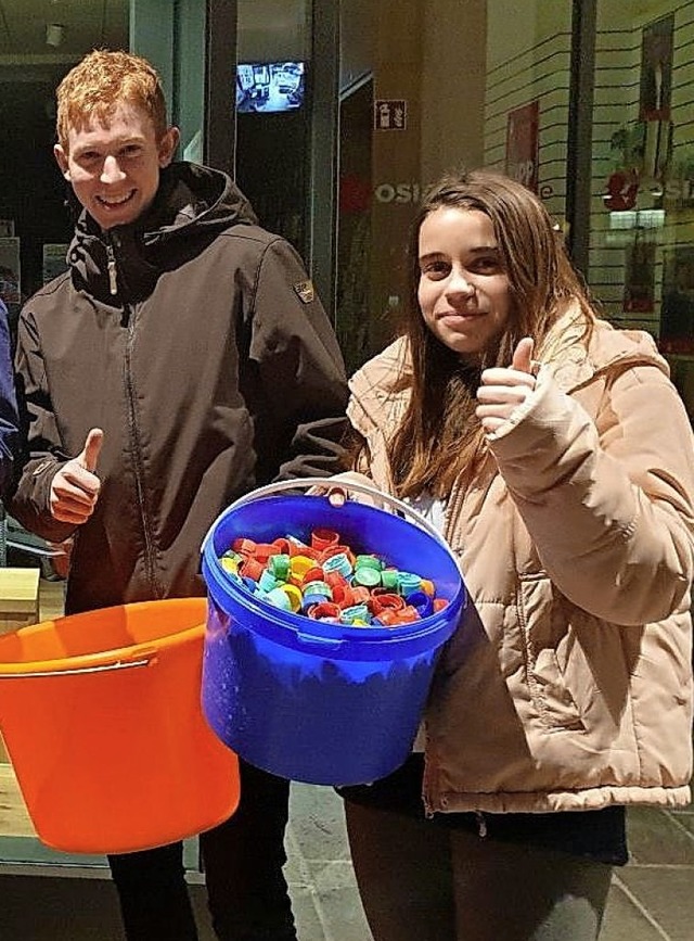 Auf ihrer Kneipentour der etwas andere... Benedikt Fricker und Selena Muntean.   | Foto: Privat