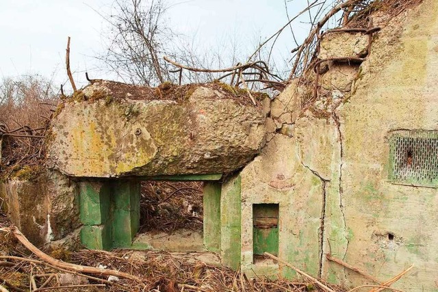 Diese Bunker-berreste bei Griheim sind heute nicht mehr vorhanden.  | Foto: Patrice Wijnands