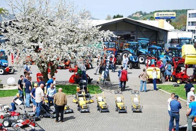 Am Wochenende findet bei Krumm Landtechnik in Malterdingen eine Frühjahrsausstellung statt