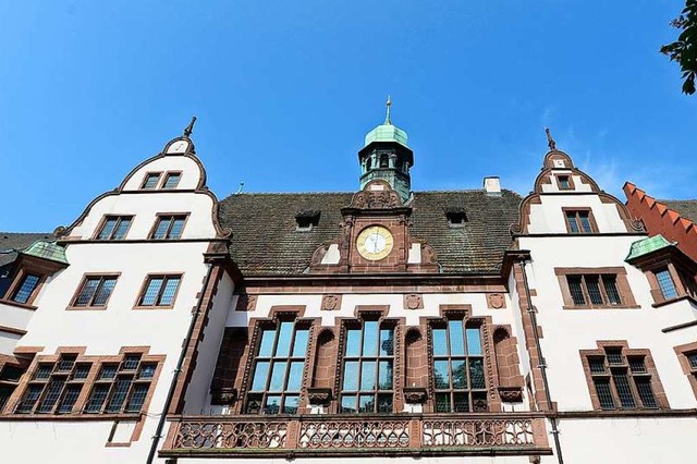 48 Mandate im Freiburger Ratssaal sind...geben bei der Kommunalwahl am 26. Mai.  | Foto: Ingo Schneider