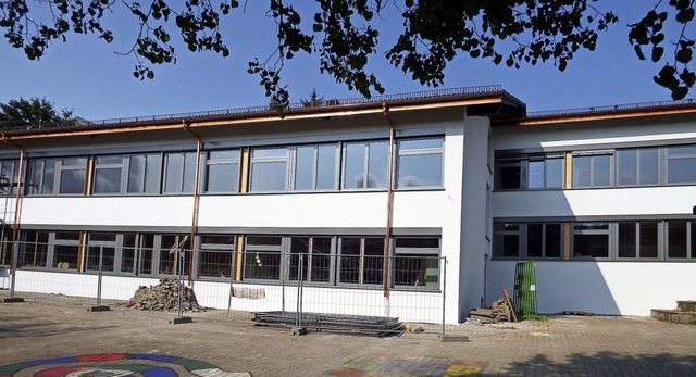 Die Sanierung der Fassade der Schule i...budes auf Vordermann gebracht werden.  | Foto: Archivfoto: Wolfgang Adam