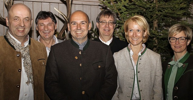 Thomas Sattler, Ralf Argast, Alexander...kopp (von links) bilden den Vorstand.   | Foto: Claudia Kamensky