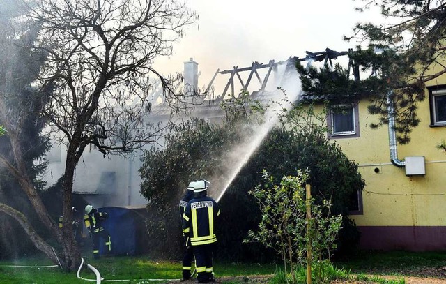 Einsatz in der Rathausstrae in Kappel  | Foto: Wolfgang Knstle