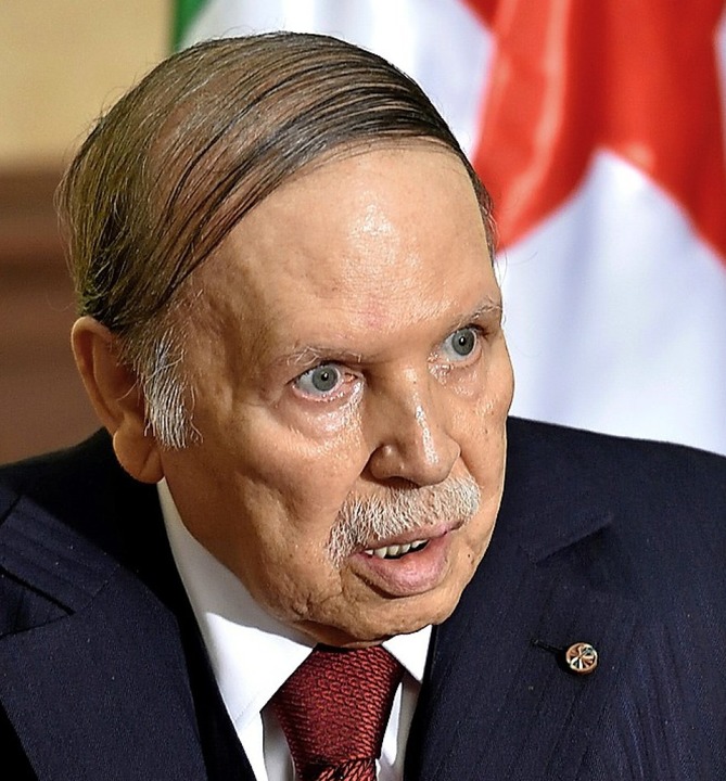 Präsident Bouteflika kündigt Rücktritt an Ausland Badische Zeitung