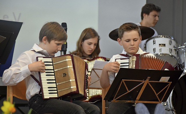 Hochkonzentriert sind die jungen Spieler bei der Sache.   | Foto: Thomas Biniossek