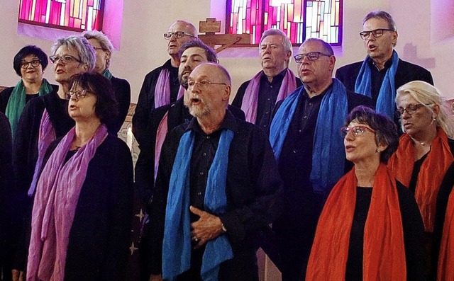 Die Gospel Singers singen mehr als nur Gospels.   | Foto: Heidi fssel