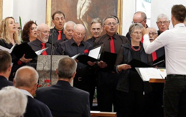 Die Concordia war Gastgeber und Teil d...der katholischen Kirche in Ottenheim.   | Foto: Heidi Fssel