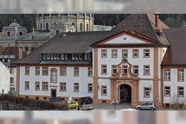 Umbauarbeiten im Rathaus St. Blasien