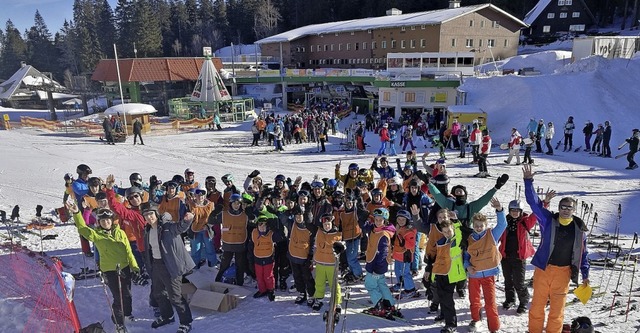 <BZ-FotoAnlauf>Kreisgymnasium Bad Kroz...ag &#8211; fr die meisten am Feldberg  | Foto: Kreisgymnasium