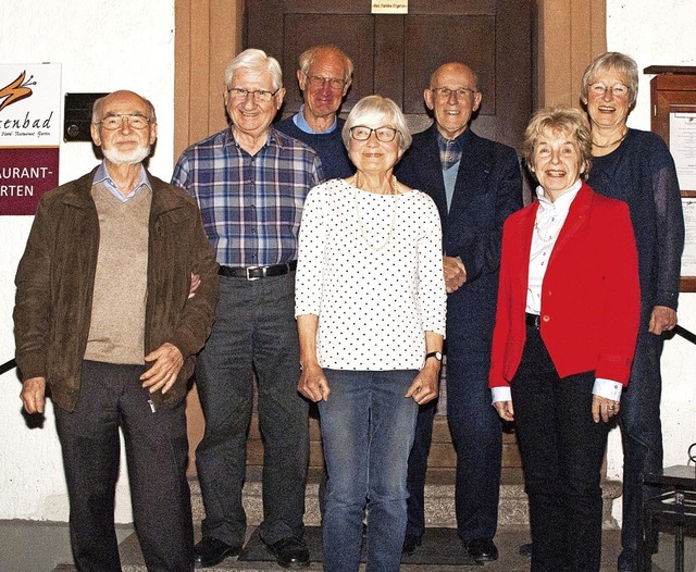 Die Vorstandsmitglieder &#8211; franz...rsitzende Hildegard Neulen-Httemann.   | Foto: Verein
