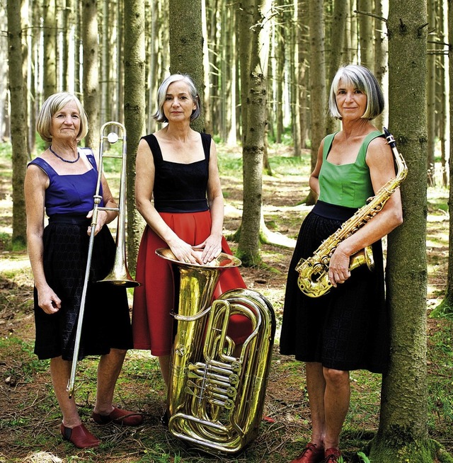 Burgi, Brbi und Monika Well (von links)   | Foto: Christian Kaufmann