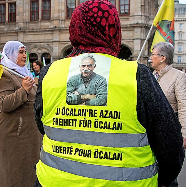 Demonstranten der PKK   | Foto: AFP