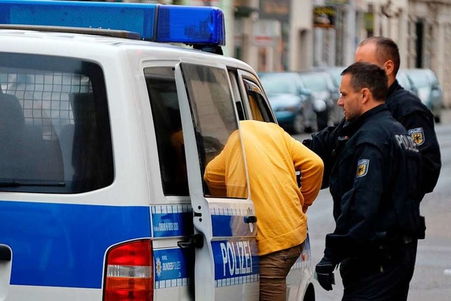 Viel Arbeit hatte die Bundespolizei mi... Basel vllig ausrastete (Symbolbild).  | Foto: dpa