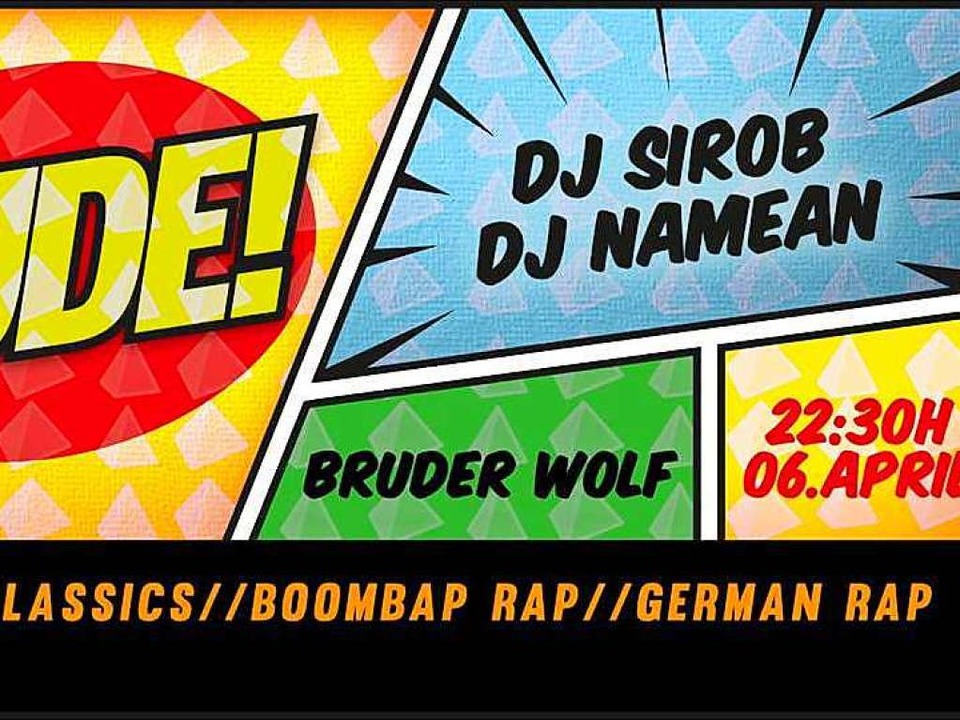 HipHop gibt es am Samstag etwa bei &#8...der Wolf mit den DJs Sirob und Namean.  | Foto: Promo