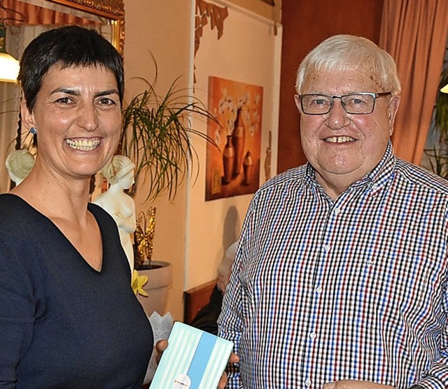 <BZ-FotoAnlauf>Seniorenunion:</BZ-FotoAnlauf> Ilona Fritz-Schild und Paul Kuhn   | Foto: Vollmar