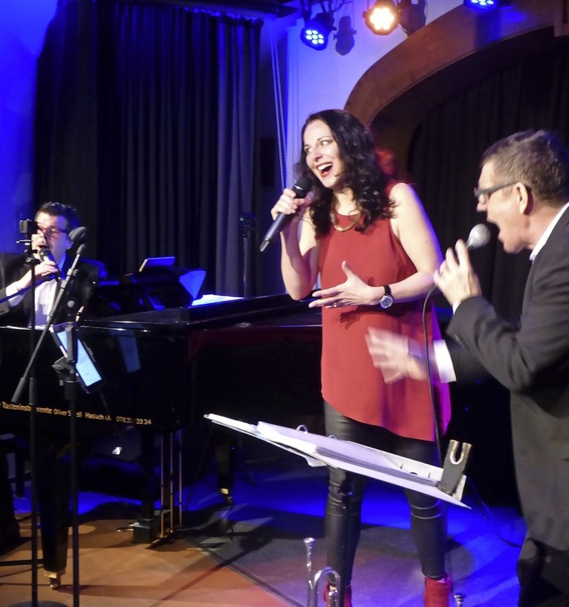 Deutsche Schlager und Jazz gab es im Litschgikeller zu hren.   | Foto: Anne Freyer