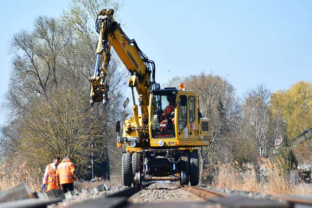 Ausbau der Breisacher Bahn Besuch auf der längsten