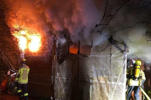 Htte in Emmendinger Wagenburg muss nach Brand abgerissen werden