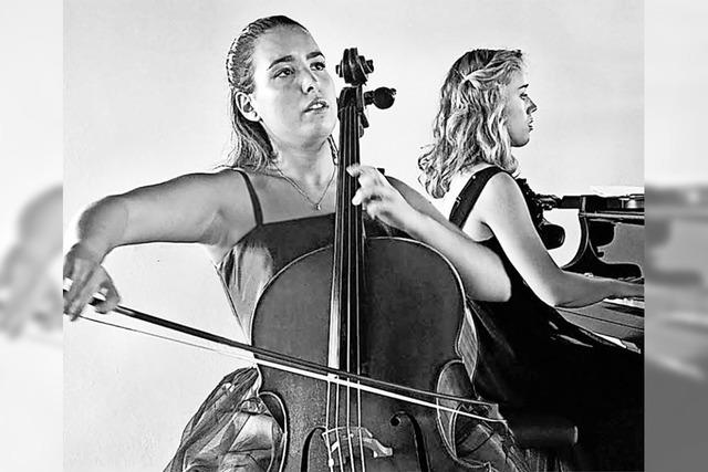 Natalia Dauer (Cello) und Julia Pleninger (Klavier) geben Konzert in Laufenburg/Schweiz