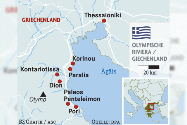 Urlaub am Fue des Olymps: So schn ist Griechenlands Riviera