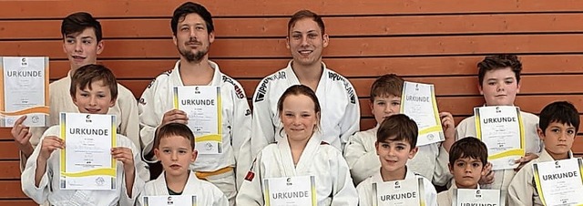 <BZ-FotoAnlauf>Judo-Club Bad Krozingen-Hausen: </BZ-FotoAnlauf>Grtel geschafft  | Foto: Privat