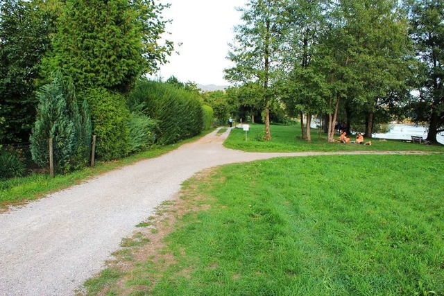 Sowohl fr Einheimische als auch fr D...nuferweg attraktiver gestaltet werden.  | Foto: Rolf Reimann