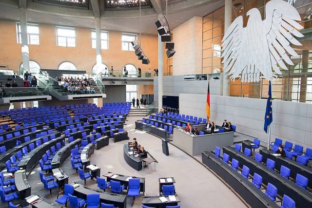 Bislang gebe es keine Regelungen zur M...nstnden in die Huser des Bundestags.  | Foto: dpa