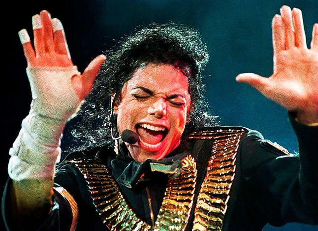 Michael Jackson bei einem Konzert im Jahr 1993.  | Foto: AFP
