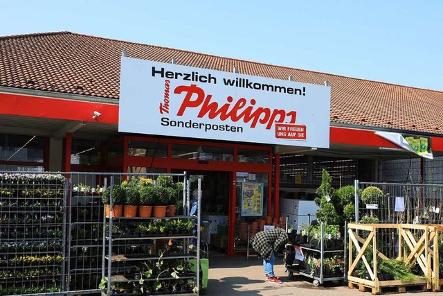 Offenburg hat, was es in Lahr seit 201...es Sonderpostenmarkts Thomas Philipps.  | Foto: Christoph Breithaupt
