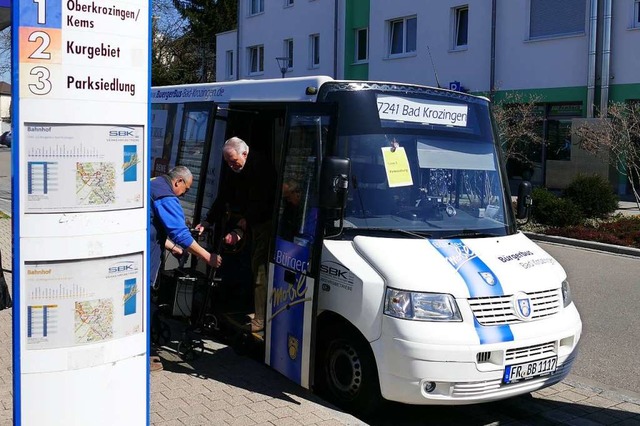 Bad Krozingen hat schon einen Brgerbus.  | Foto: Victor Adolf