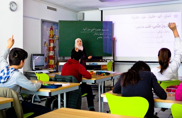Arabischunterricht in Emmendingen: Ent...rn den Wortschatz und korrekte Stze.   | Foto:  usk