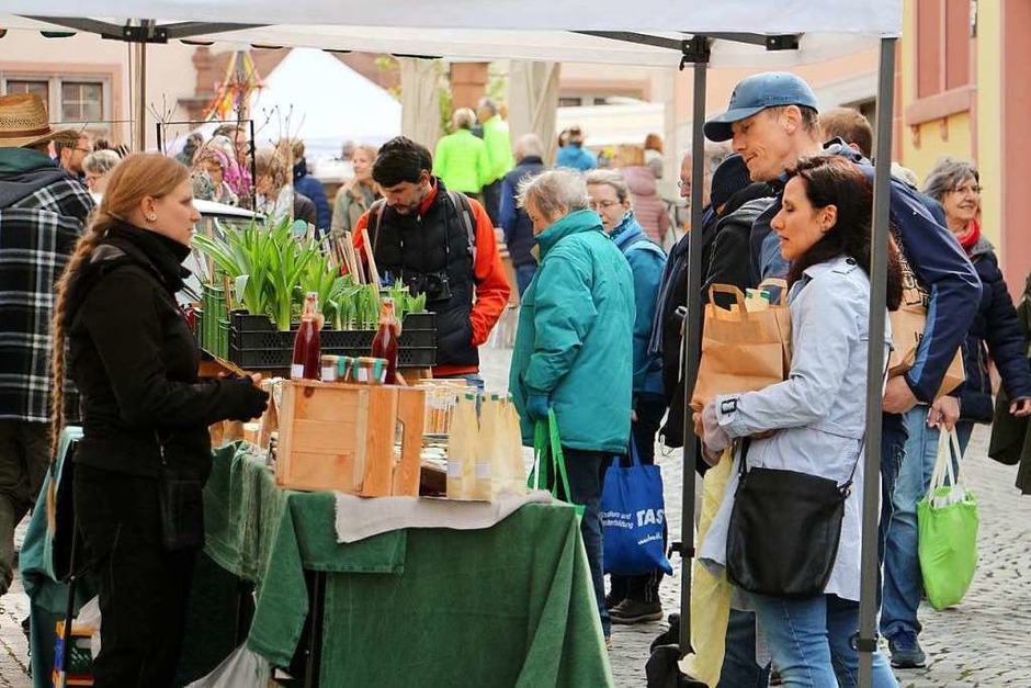Antikmarkt und Blühendes Endingen lockten schon am Samstag viele Menschen zum Bummel in die Endinger Innenstadt. (Foto: Ruth Seitz) Antikmarkt und Blühendes Endingen lockten schon am Samstag viele Menschen zum Bummel in die Endinger Innenstadt. (Foto: Ruth Seitz)