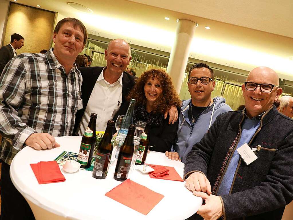 Impressionen von der Jobmotor-Party am Freitag in der Meckelhalle der Sparkasse Freiburg-Nrdlicher Breisgau.