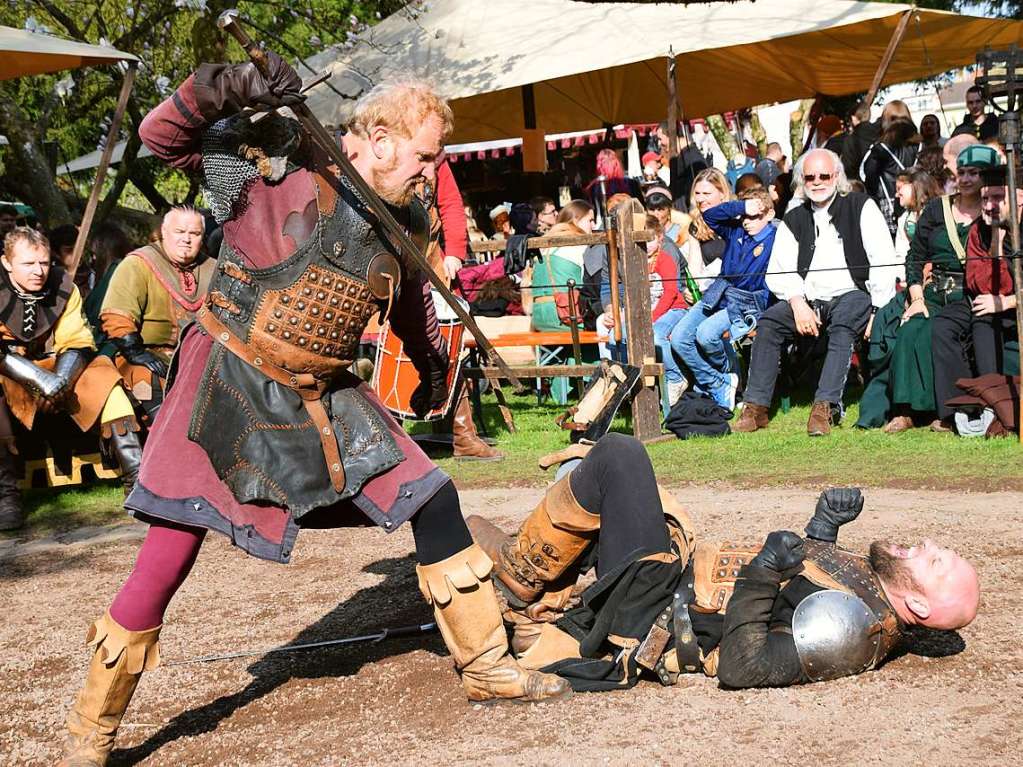 Impressionen vom Mittelalterlich Spectaculum in Bad Sckingen