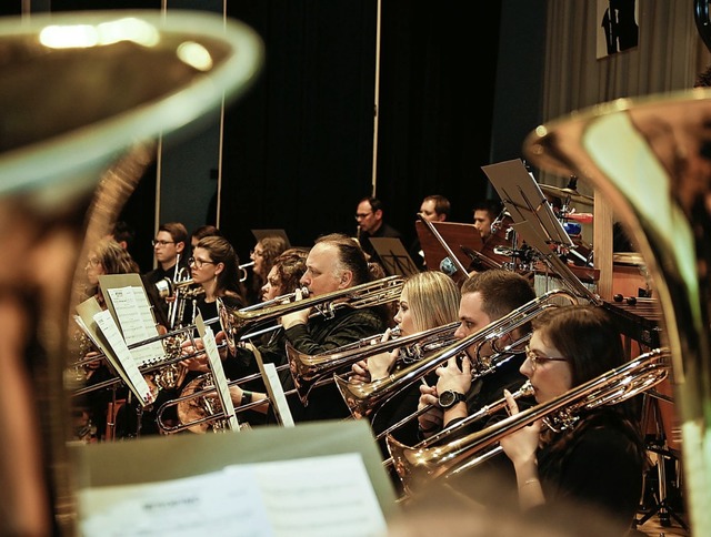 Hchste Konzentration beim Musikverein  | Foto: Sandra Decoux-Kone