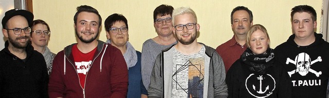 Der Musikverein whlte das komplette V...ller, Deborah Junkel und Timo Mller   | Foto: Gert Brichta