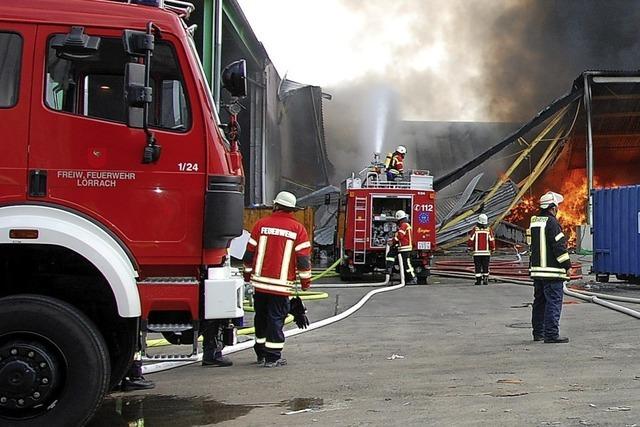 Starkregen und Gewitter halten die Feuerwehr in Atem