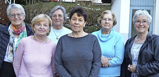 Sind der Frauengymnastikgruppe seit 40...tter und Rosemarie Kaiser (von links)   | Foto: Christiane SAhli