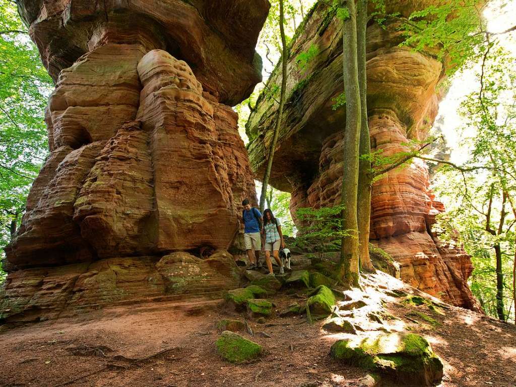 Beeindruckend: Altschlossfelsen