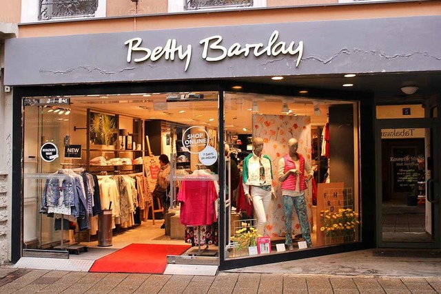 Die Filiale der Modekette Betty Barcla...soll die Kosmetikkette Lush einziehen.  | Foto: Hannes Selz