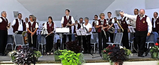 Der Musikverein Oberhof ldt zu seinem...ester entfhrt musikalisch in die USA.  | Foto: Musikverein Oberhof