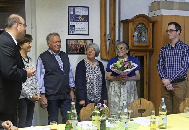 Ehrungen: Fr auerordentliche 70 Jahr...) und Matthias Fehrenbach. Andrea Kurz  | Foto: Andrea Kurz