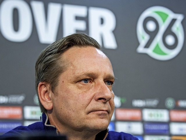 Vorbei: Horst Heldt ist nicht mehr Manager von Hannover 96.  | Foto: dpa