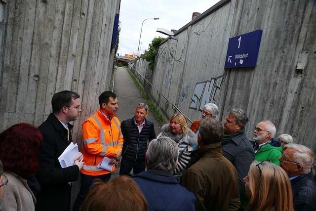 Rampen am Bahnhof Laufenburg-Ost sorgen fr Diskussionen