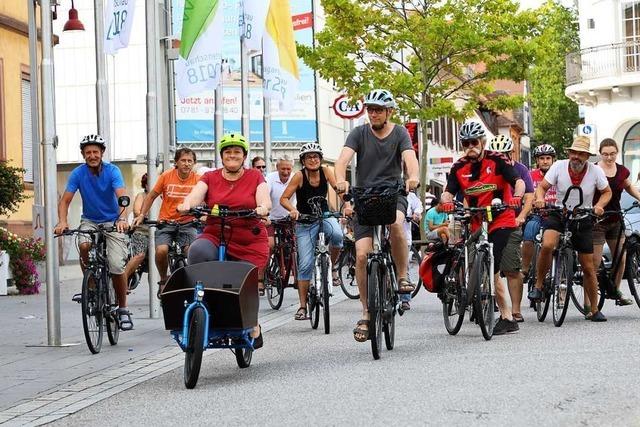 Beim Fahrradklima ist Lahr nur Durchschnitt