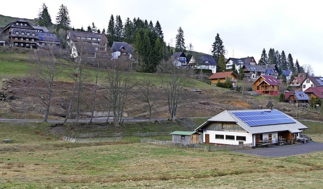 Familie Dnnebacke plant am Edwin-Vogt...g in altglashtten ein Chalet zu bauen  | Foto: Ralf Morys